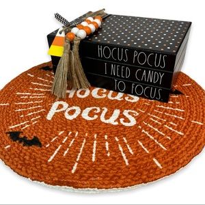 Rae Dunn Hocus Pocus Book stack Halloween Fall Decor